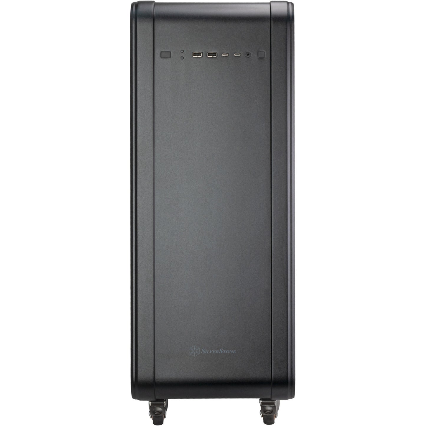 Custodia Silverstone alta t1 big tower (nera | 2x USB-A | 2x USB-C)