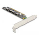 Delock PCI Express X16 Scheda a 4 x SFF-8654 interno 4i N