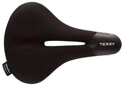 Terry Saddle Fisio Climavent Max Gel Ladies Black
