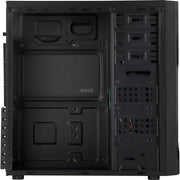 Inter-tech b-42 midi tower behuizing (zwart | 2x usb-a) - afbeelding 4
