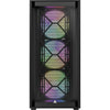 Montech air 1000 premium midi tower behuizing (zwart | 3x usb-a | tempered glass)