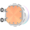 Sharkoon s80 rgb white waterkoeling (wit, 4-pins pwm fan-connector)