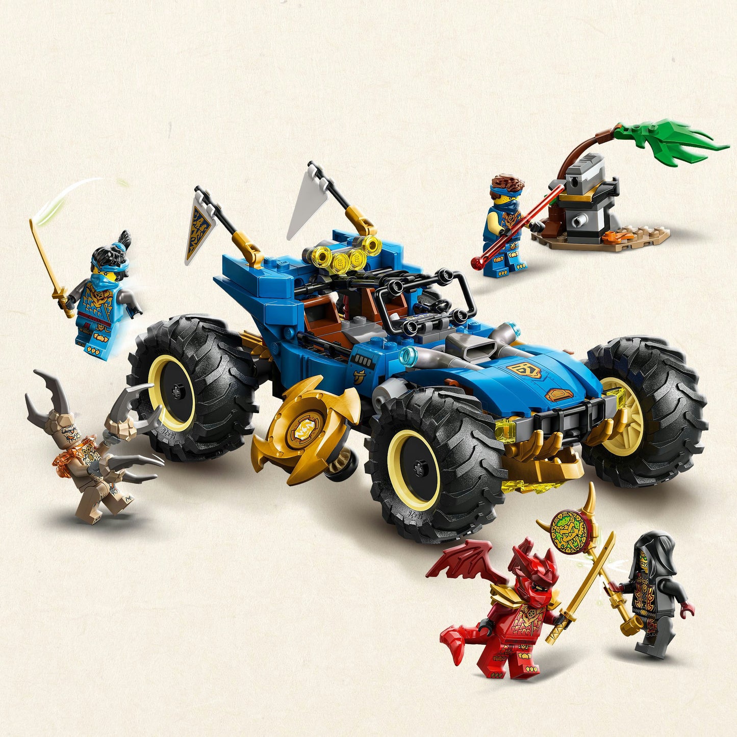 Lego ninjago 71856 coche transformador de jay
