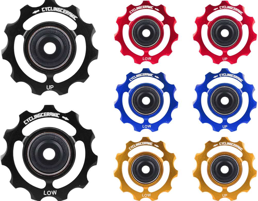 Poleas de cambio Cyclingceramic 11t para shimano sram campagnolo
