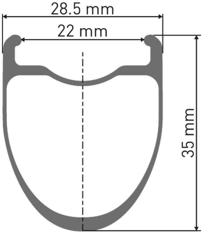 Rueda trasera dt swiss crc 1400 spline® 28