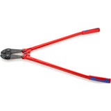 Knipex boutensnijder 71 72 910 kniptang (rood blauw, middensnijder, geschroefd scharnier) - afbeelding 3