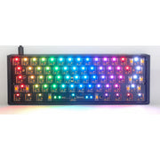 Ducky one 3 mini ansi layout barebone rgb mechanisch toetsenbord (zwart, us lay-out (qwerty), 60%, rgb leds, hot swap, barebone) - afbeelding 1