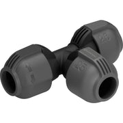 Gardena t-stuk 25 mm verbinding (zwart grijs, 2771-20) - afbeelding 1