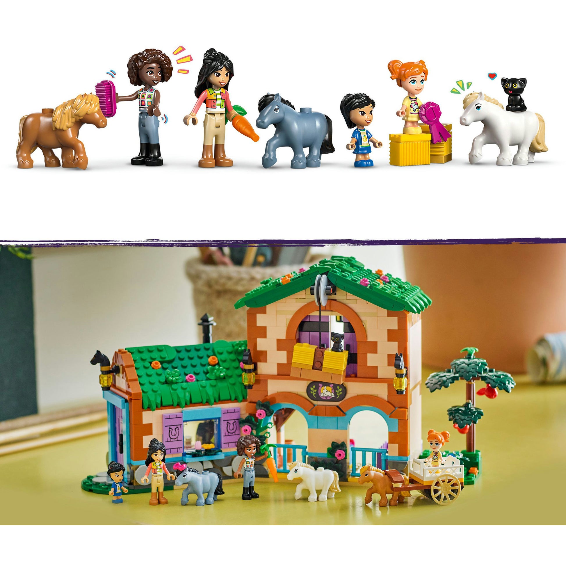 LEGO 42654 Friends Pony Farm and Stal