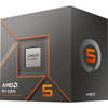 Amd ryzen 5 8400f, 4,2 ghz (4,7 ghz turbo boost) socket am5 processor (unlocked, wraith stealth, boxed)