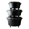 Pentola The Windmill Dutch Oven da 4,5 qt (nera, ø 25,5 cm | 3,8 litri)