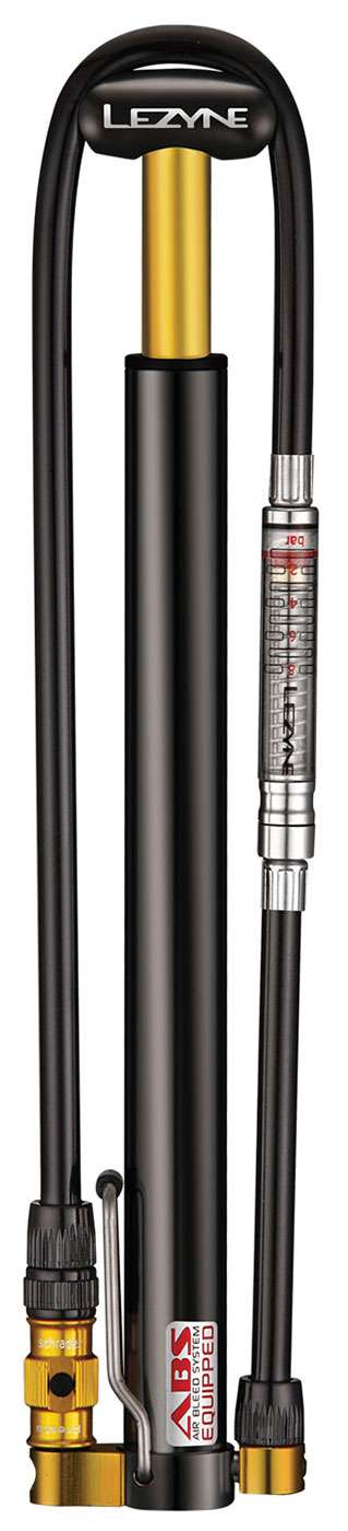 Mini pompa Lezyne cnc micro floor drive hpg hvg con manometro