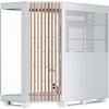 Apnx v1-w-wt-v1 midi tower behuizing (wit houtkleur | 2x usb-a | 1x usb-c | window)