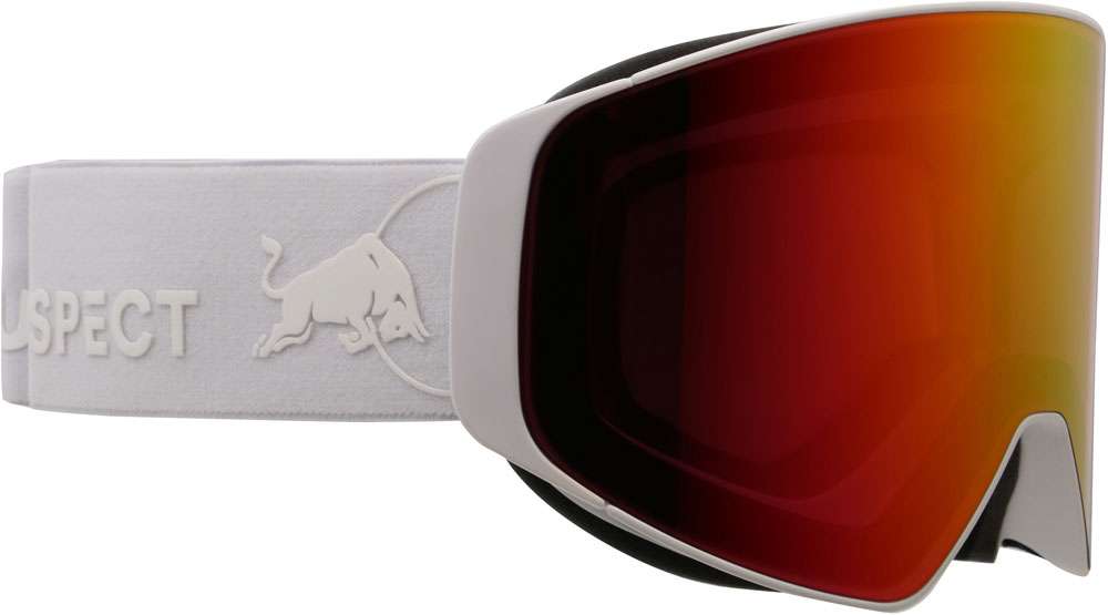Red bull spect eyewear jamm-10ro2 rosso con specchio viola - maschera da sci