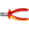 Knipex 9768145a krimptang voor adereindhulzen - 145mm