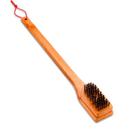 Weber reinigingsborstel - bamboe grillreinigingsborstel (45 cm) - afbeelding 3