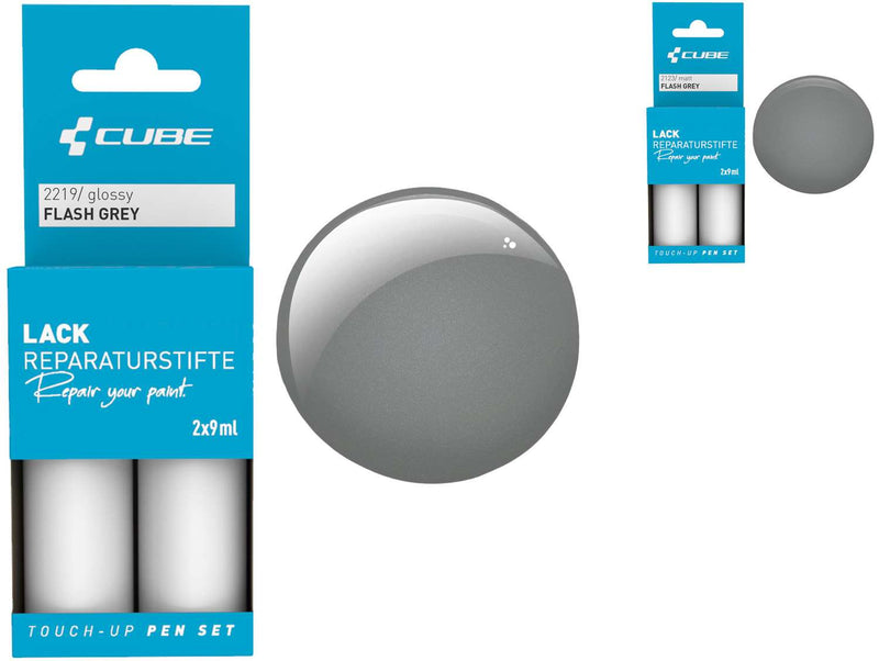 Set di penna per ritocco Cube Flash Flash grigio
