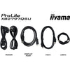 Monitor Iiyama prolite xb2797qsu-b1 27 (negro (mate), HDMI, display port, USB, audio)
