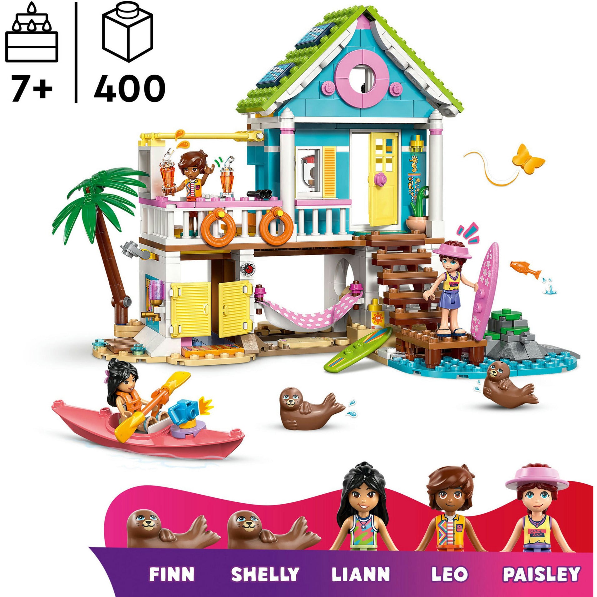 Lego friends 42699 casa de playa con focas