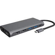 Icy box ib-dk4050-cpd dockingstation (antraciet) - afbeelding 1
