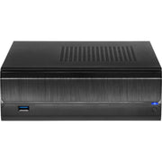 Inter-tech jx-500 htpc behuizing (zwart | 1x usb-a) - afbeelding 2