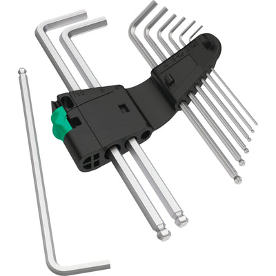 WAA 950 9 HEX-PLUS 1 SB Stift keys set, metric, far