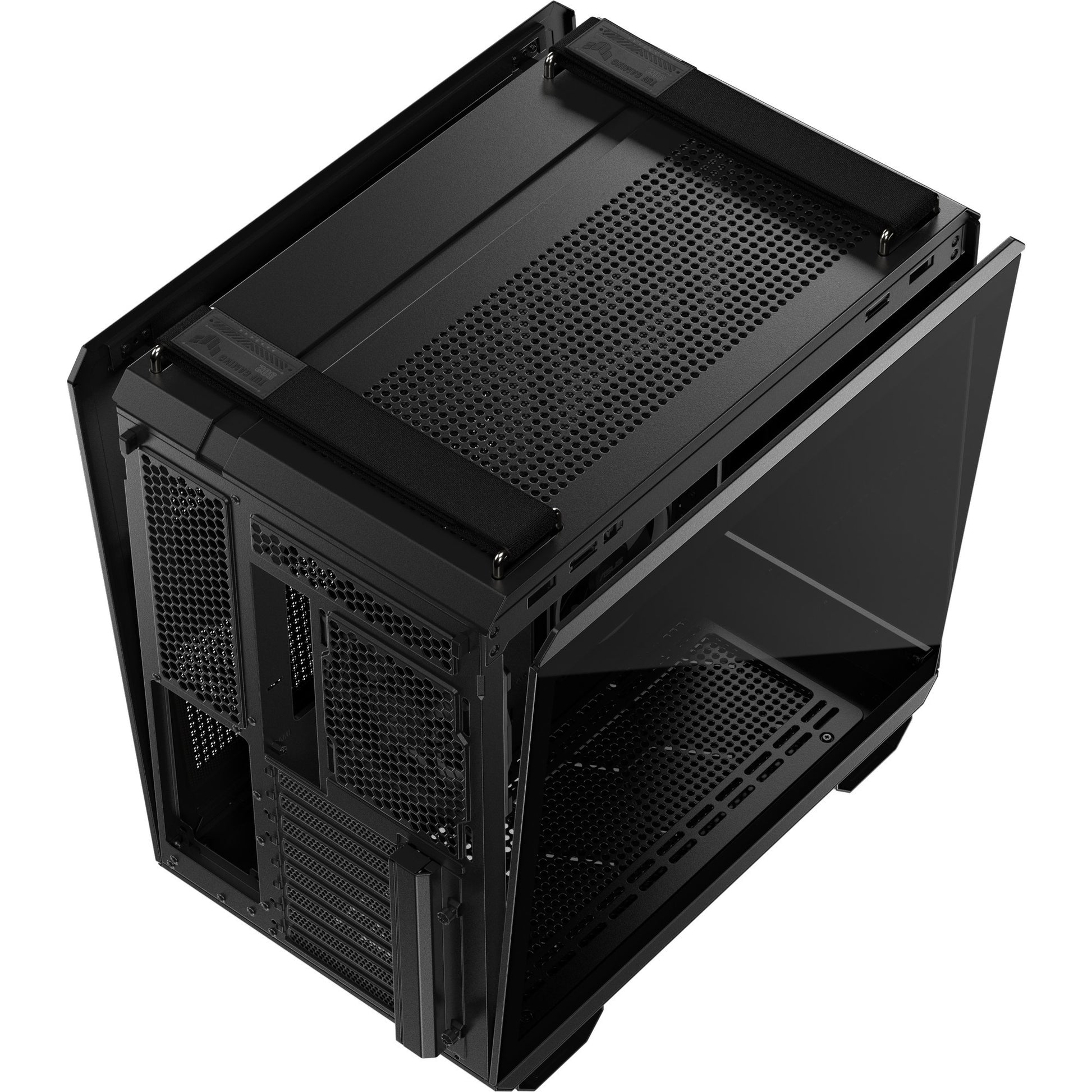 Custodia midi tower Asus tuf gaming gt502 Horizon Argb (nero | 3x USB-A | 1x USB-C | vetro temperato)