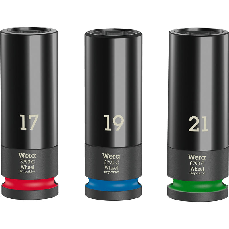 Wera wheel impactor c set 1 dopsleutel (3-delig, met velgbescherming)