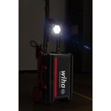 Wiha accubouwlamp 30w (zwart rood, 750-3.000 lm) - afbeelding 7
