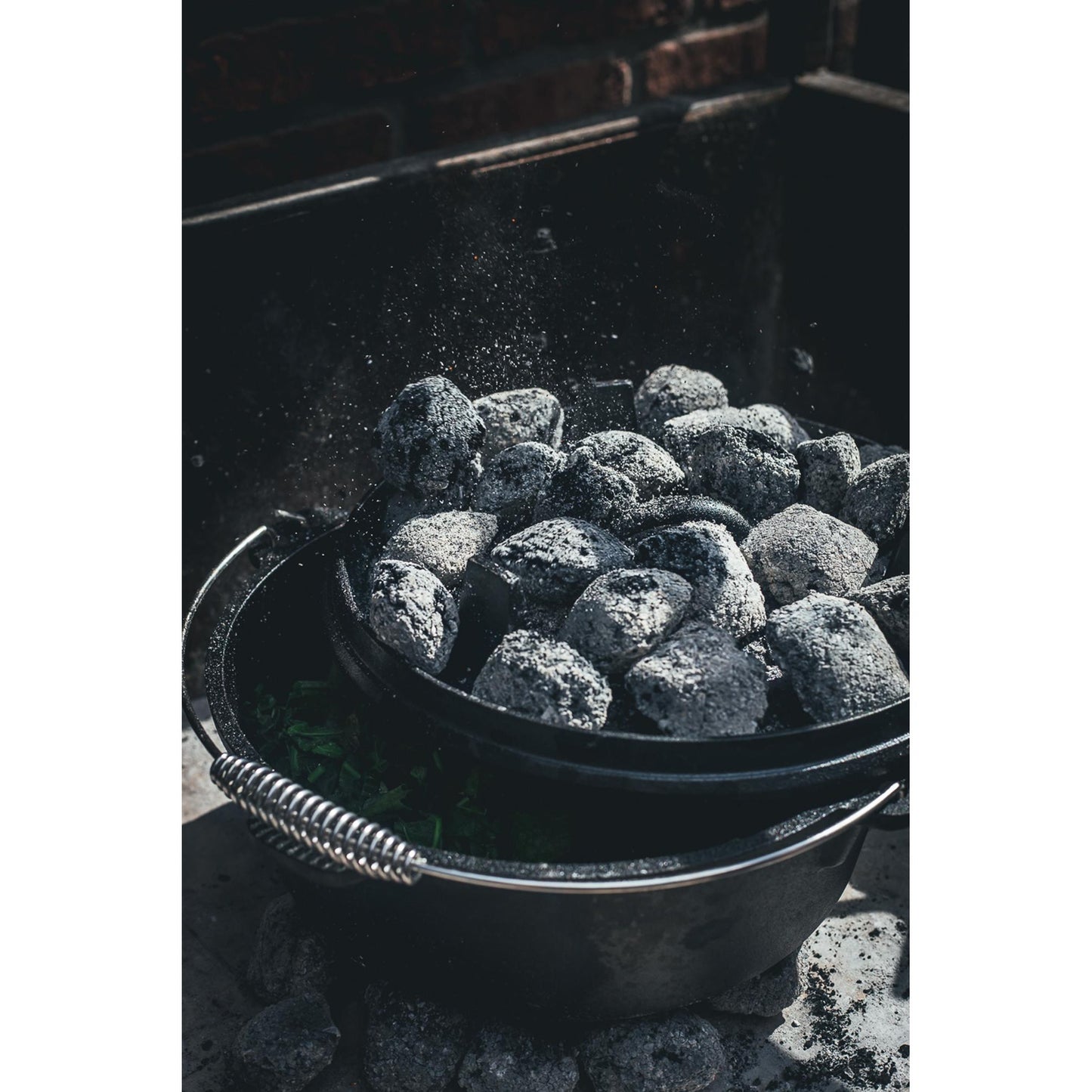 Pentola The Windmill Dutch Oven da 4,5 qt (nera, ø 25,5 cm | 3,8 litri)