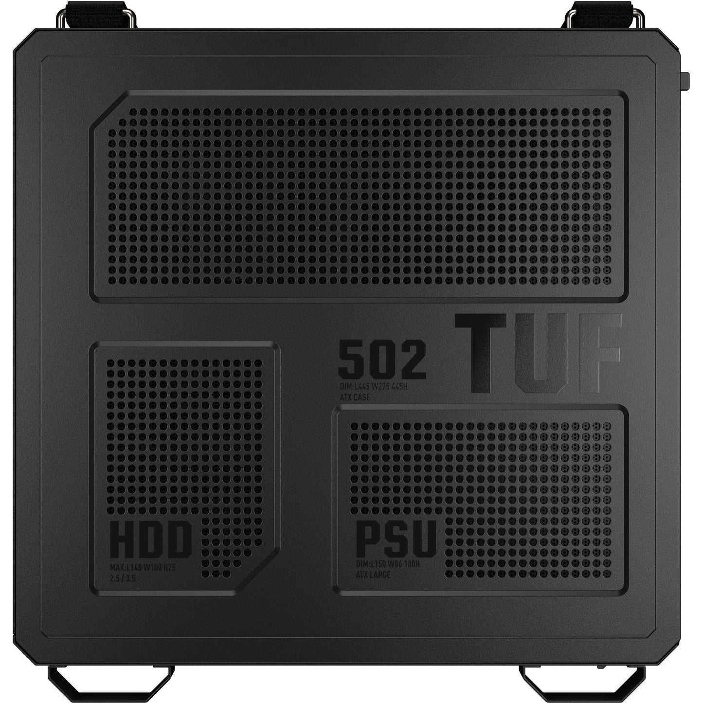 Custodia midi tower Asus tuf gaming gt502 Horizon Argb (nero | 3x USB-A | 1x USB-C | vetro temperato)