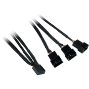 Inter-tech argus rgb-fan set rs-06 case fans (3 stuks, 120 x 120 x 25 mm, pwm) - afbeelding 4