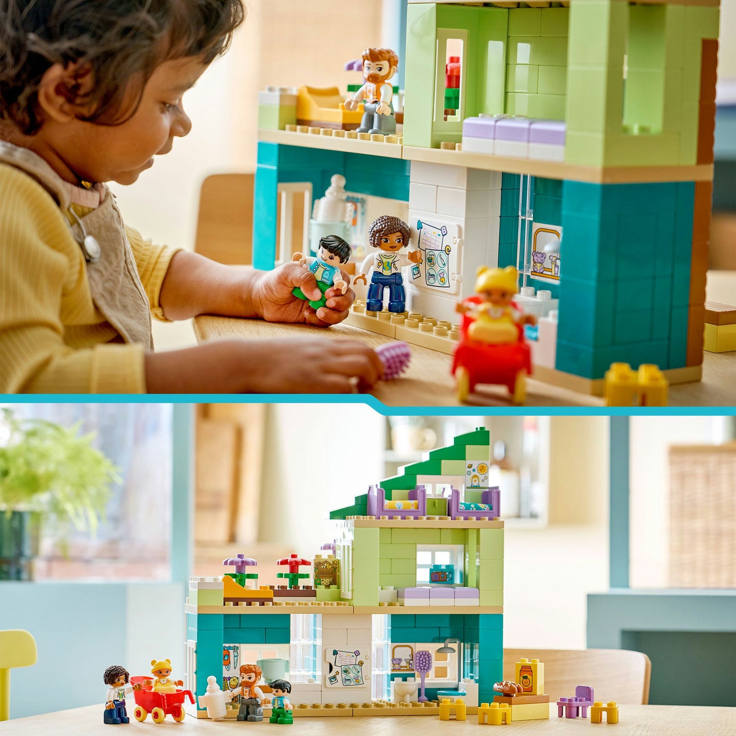 Lego Duplo Town 10470 Casa moderna 3 en 1 con figuras