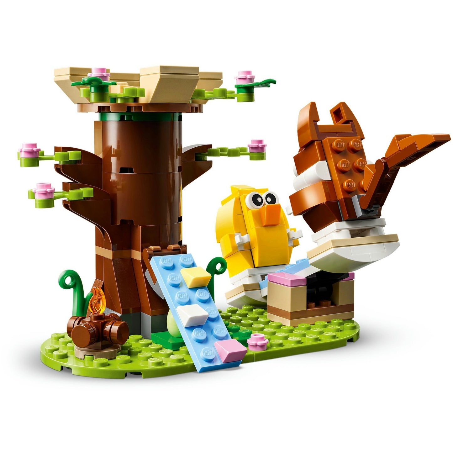 Lego Iconic 40709 Animal Play Garden in primavera