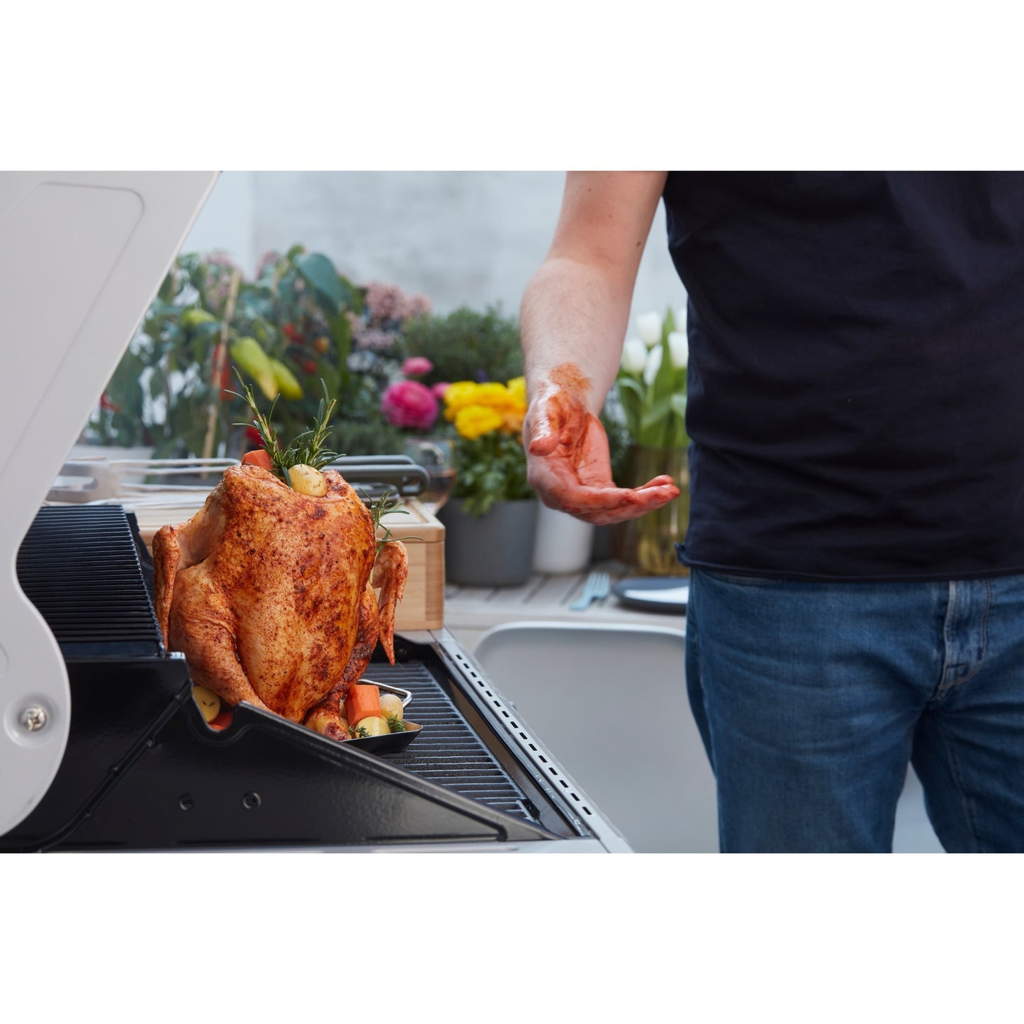 Porta di pollo Barbecook