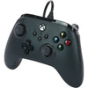 Controlador con cable powera para xbox series x|s (negro, xbox series x|s, xbox one, PC)