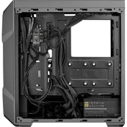 Cooler master td500 max midi tower behuizing (gunmetal | 2x usb-a | 1x usb-c | rgb | tempered glass) - afbeelding 4