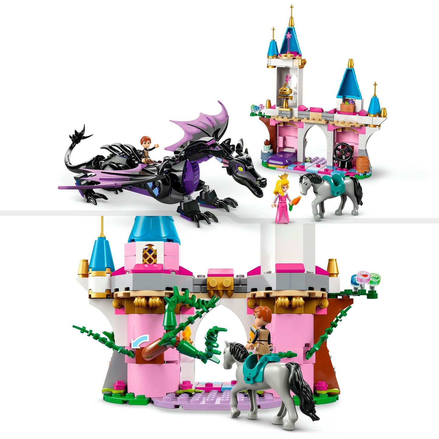 Lego Lego Princess 43240 Maleficent in forma di drago