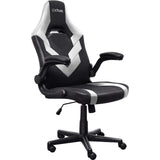 Trust gxt 703w riye gamingstoel (zwart wit) - afbeelding 1
