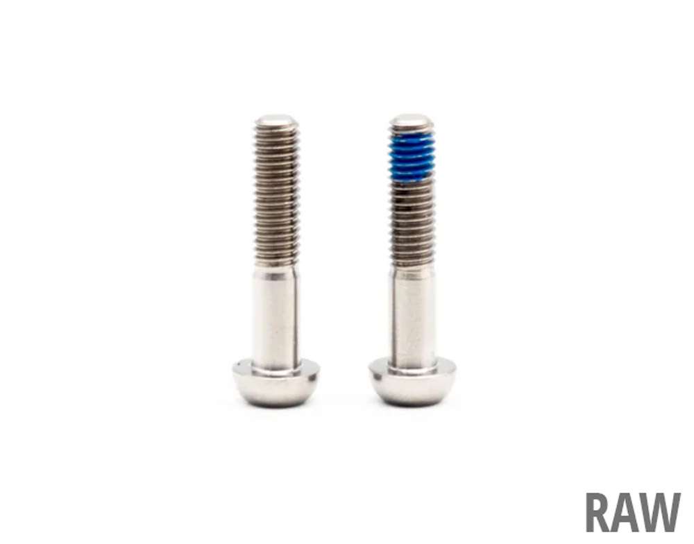 Tornillos titanio componentes roble m5x25 para abrazadera manillar sram (2 piezas)