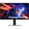 Monitor da gioco Samsung Odyssey OLED G6 G60SF 27 (argento, 2x HDMI, DisplayPort, 2x USB-A, USB-B, 500 Hz)