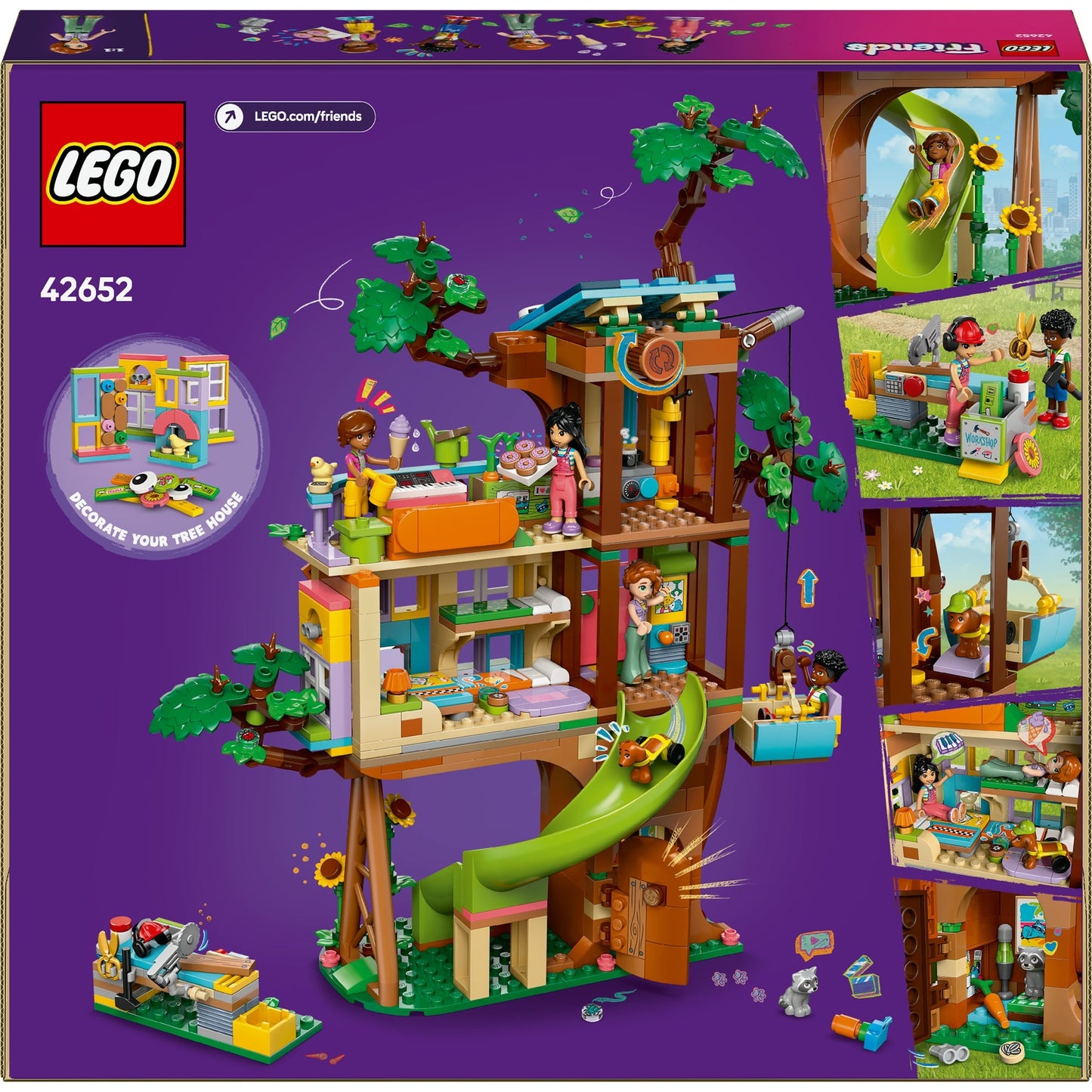 LEGO LEGO Amigos 42652 Casa del árbol para los amigos