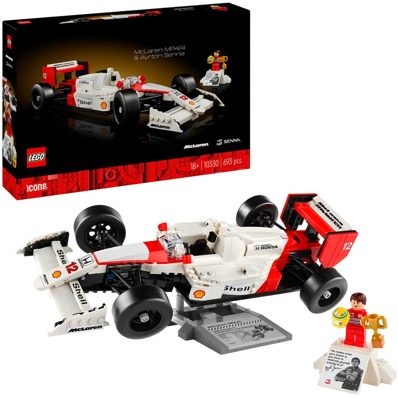 LEGO LEGO Icons 10330 McLaren MP4 4 y Ayrton Senna