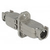 Delock koppeling voor netwerkkabel cat.6a stp (zilver)