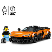 Lego ® speed champions mclaren w1 – de echte supercar met 1 minifiguur - raceauto - 77257 - afbeelding 2