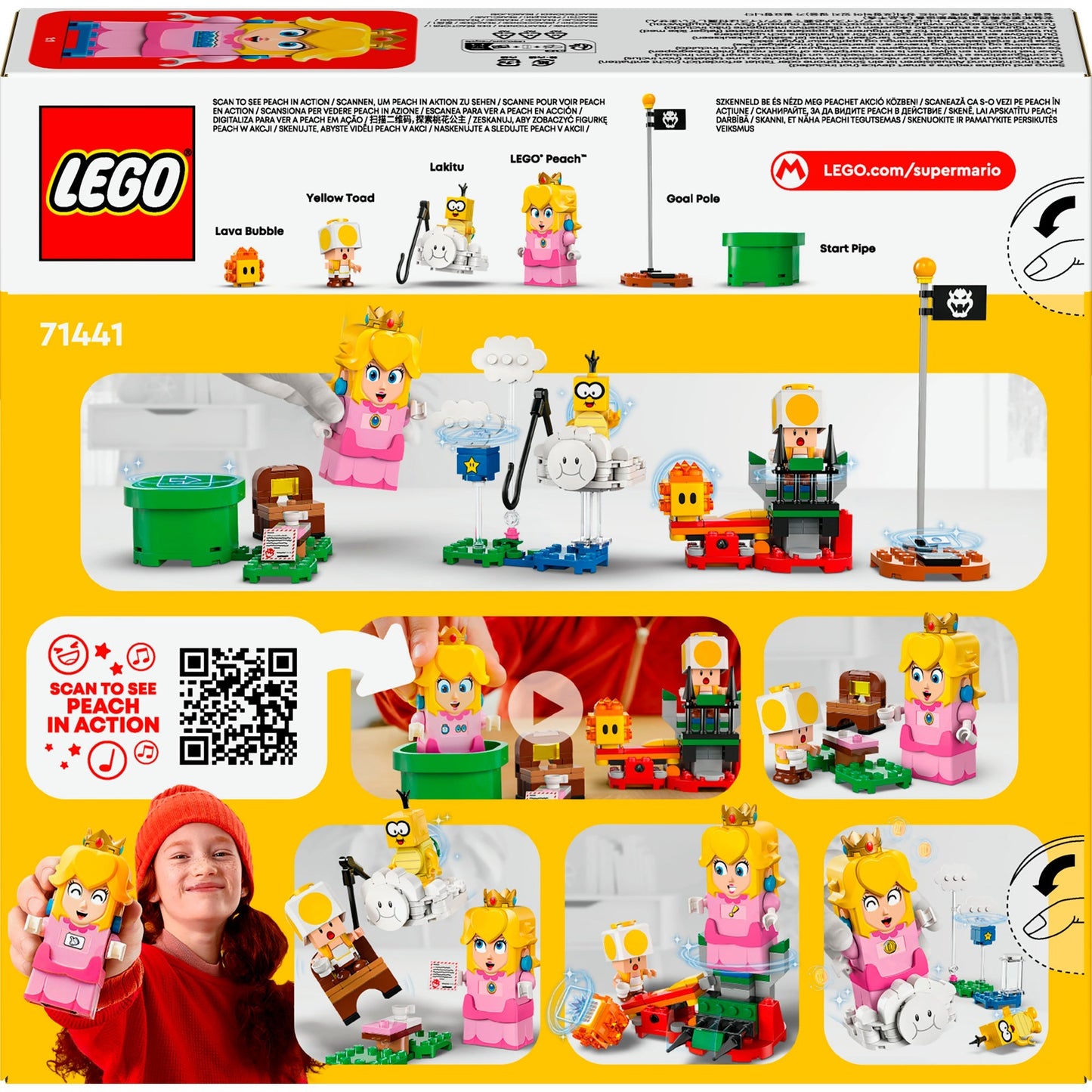 Lego Lego Super Mario 71441 Adventures con pesca interattiva