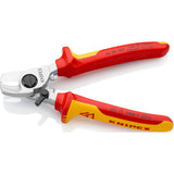 Knipex 95 26 165 kabelschaar 165mm met openingsveer vde - afbeelding 3