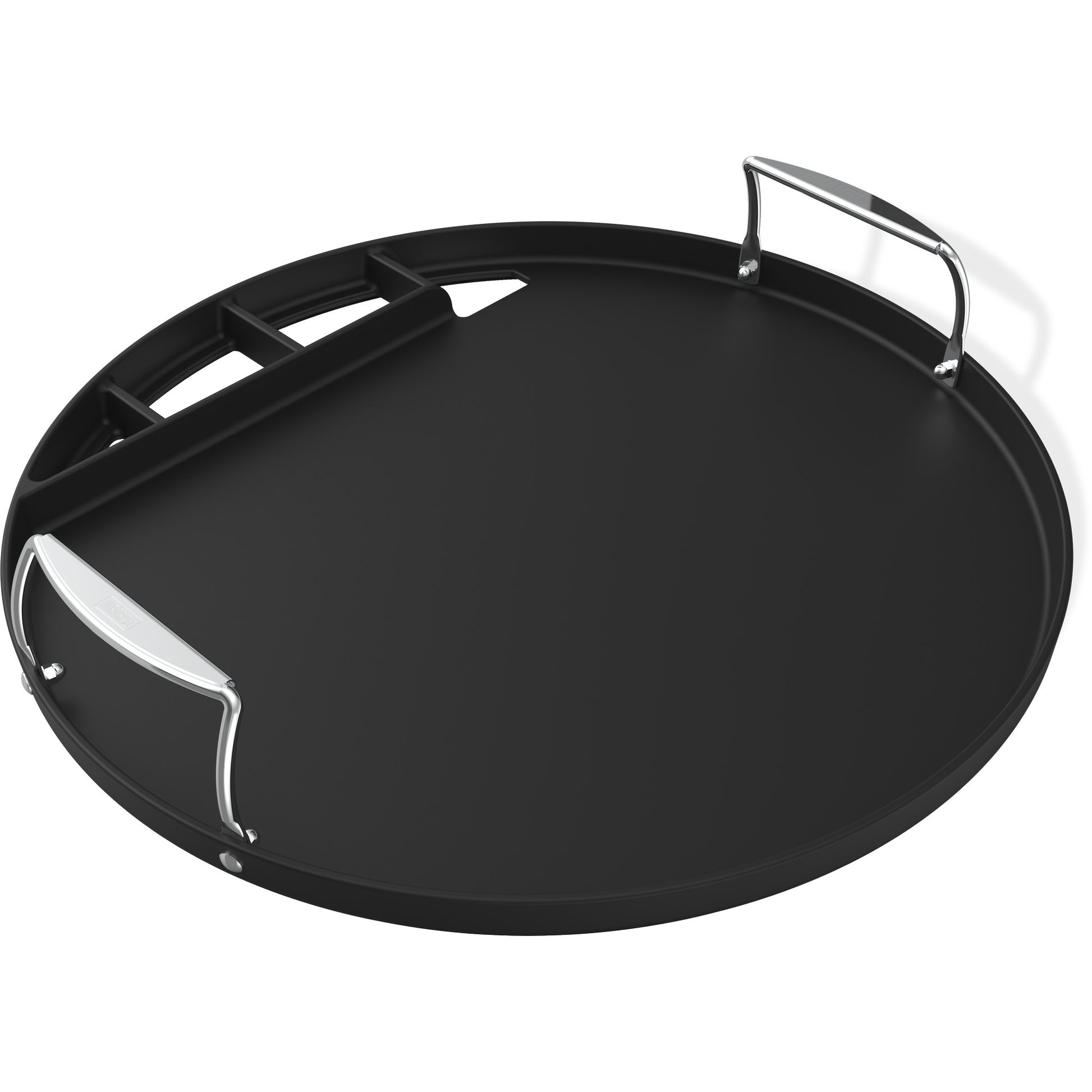 Weber plancha a grandezza naturale - per barbecue a carbone 57 cm piastra (nero)