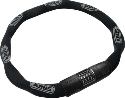 Abus Kettingslot 8808C 110 - Zwart, 8mm vierkant, instelbare code