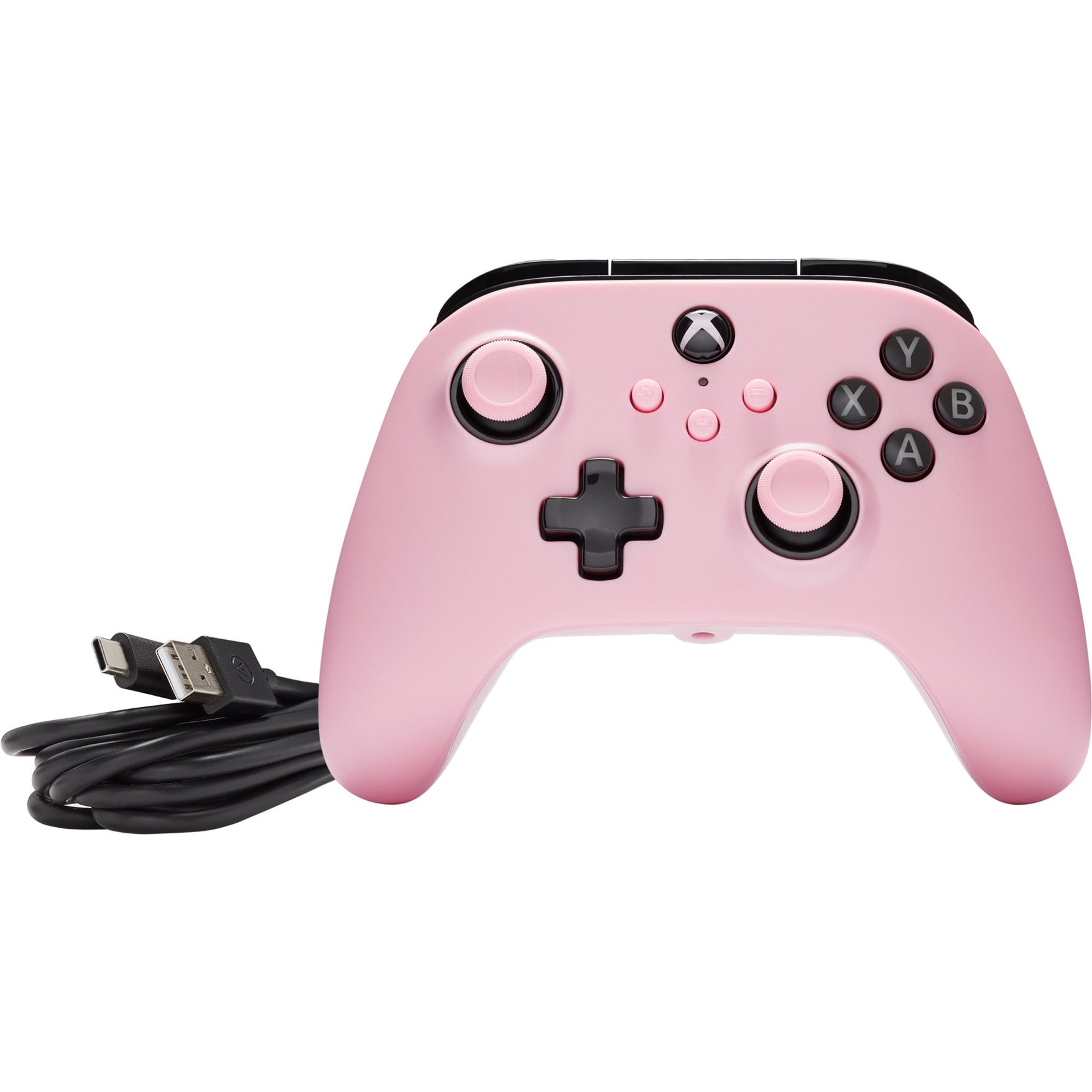 Controller cablato Powera per xbox serie x|s (rosa, xbox serie x|s, xbox one, PC)